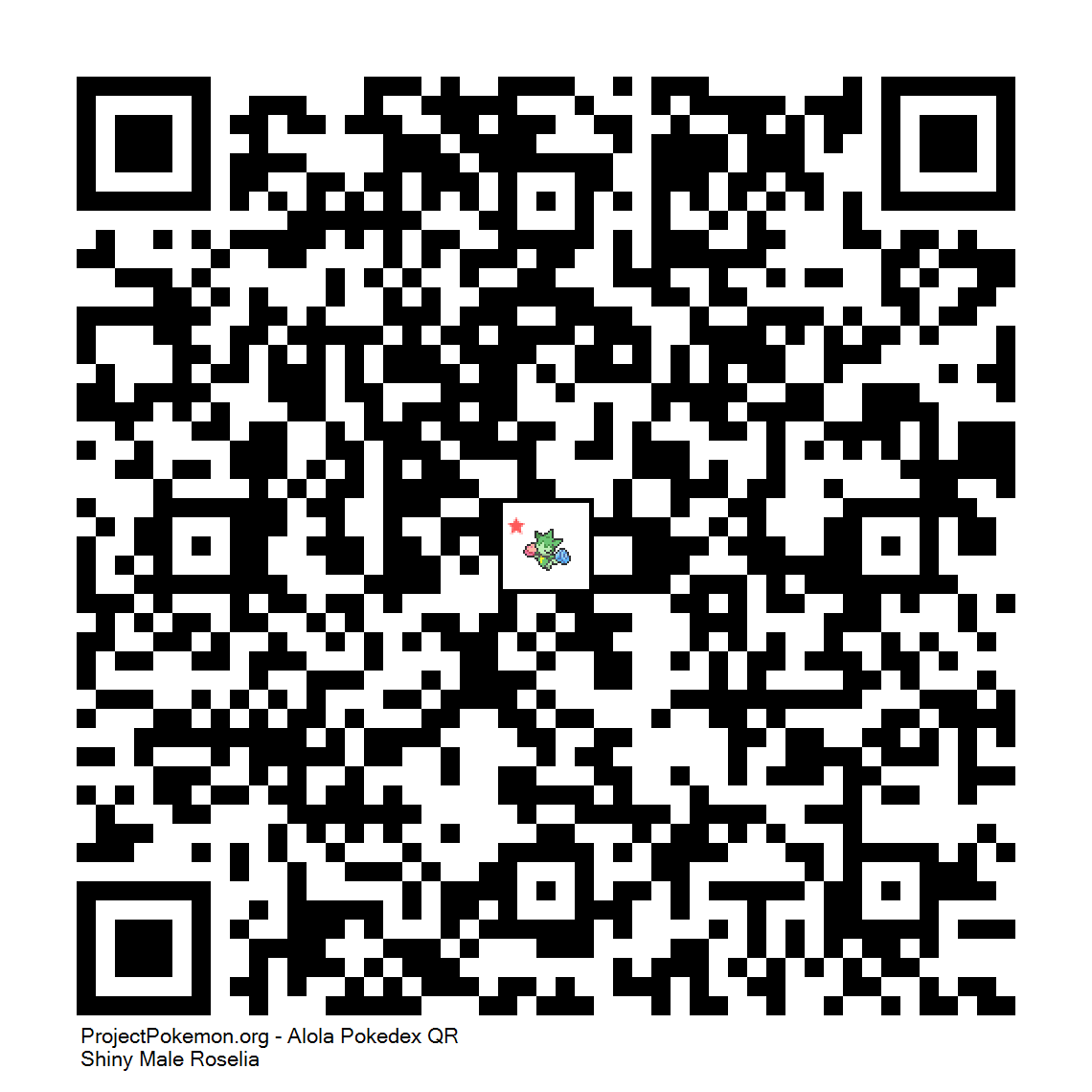 Cdigo QR de Roselia variocolor